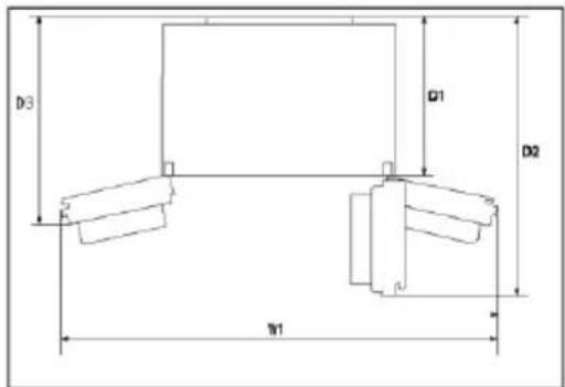 HAIER HCR39F19EWPT - Nepieciešamā vieta - 1