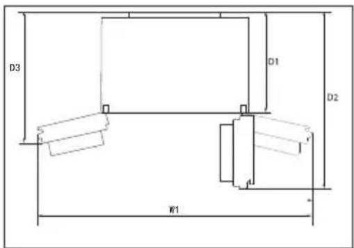 HAIER HCR39F19EWPT - Aigning the appliance - 1