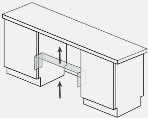 HAIER XI 4B2E1B-84 - Installatie van de stoombeveiligingsstrip7.1 - 2