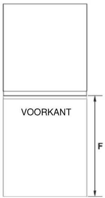 HAIER XH 4C4F1S - Productafmetingen - 3