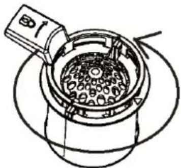 HAIER XH 4C4F1S - Het filter verwijderen en schoonmaken - 1