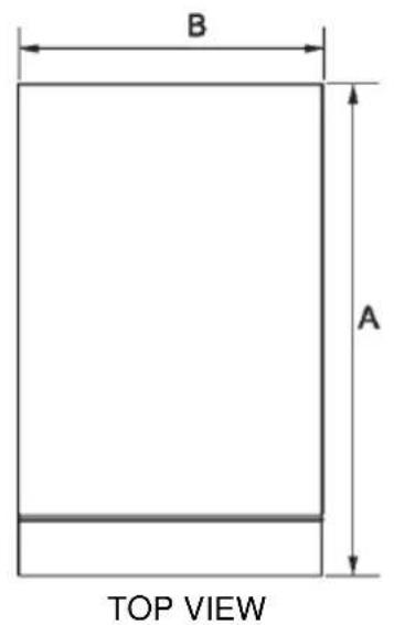 HAIER XH 4C4F1S - Product dimensions - 1