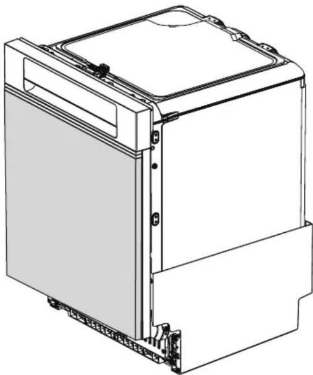 HAIER XH 4C4F1S - Materialspezifikationen für die Frontplatte - 1