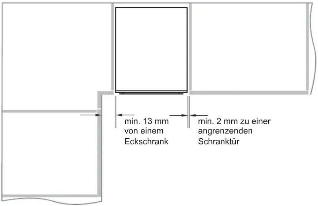 HAIER XH 4C4F1S - Abmessungen der Schränke - 3