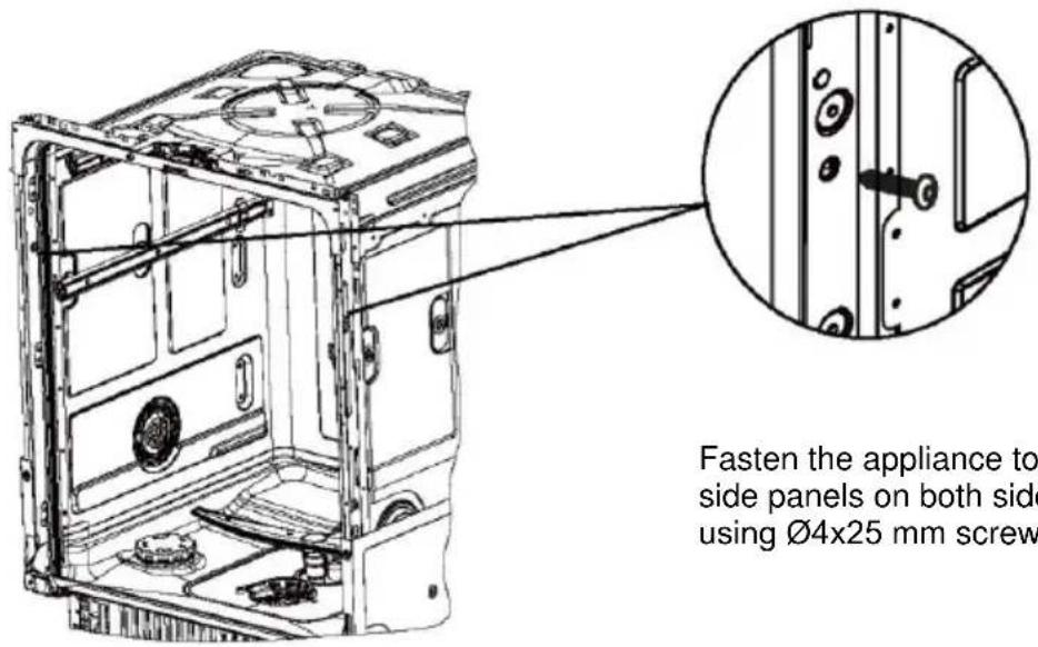 HAIER XH 4C4F1S - Securing the device - 1