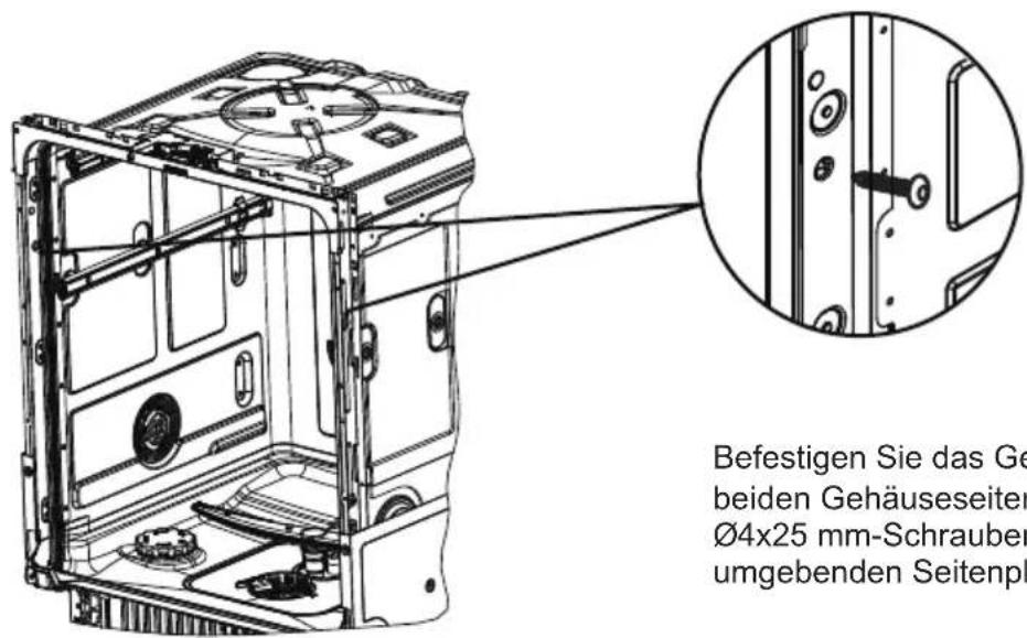 HAIER XH 4C4F1S - Fixieren des Geräts - 1