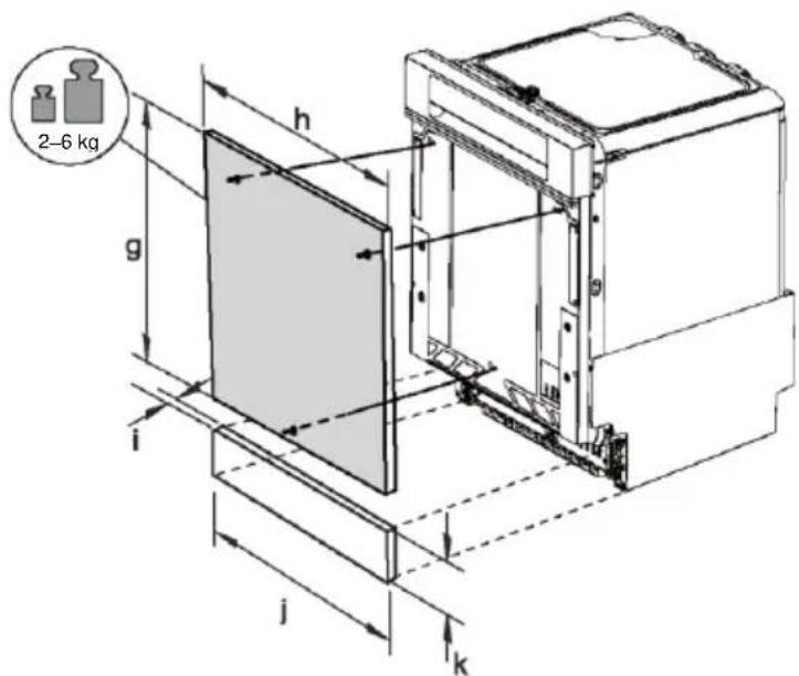 HAIER XH 4C4F1S - Productafmetingen - 4