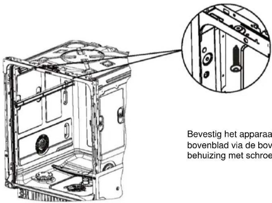 HAIER XH 4C4F1S - Het apparaat vastzetten - 2