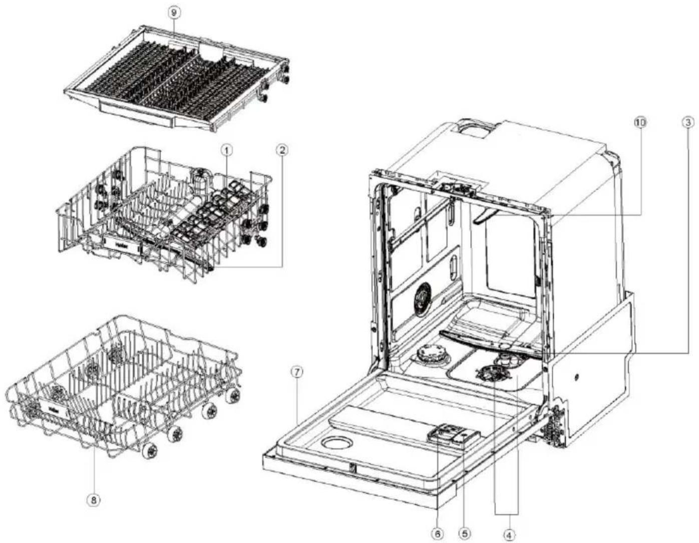 HAIER XH 4C4F1S - A réaliser par l'installateur - 1