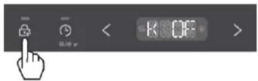 HAIER XH 4C4F1S - Unlocking the controls - 1