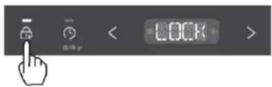 HAIER XH 4C4F1S - Locking the controls - 1
