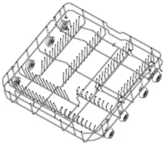 HAIER XH 4C4F1S - Körbe beladen - 3