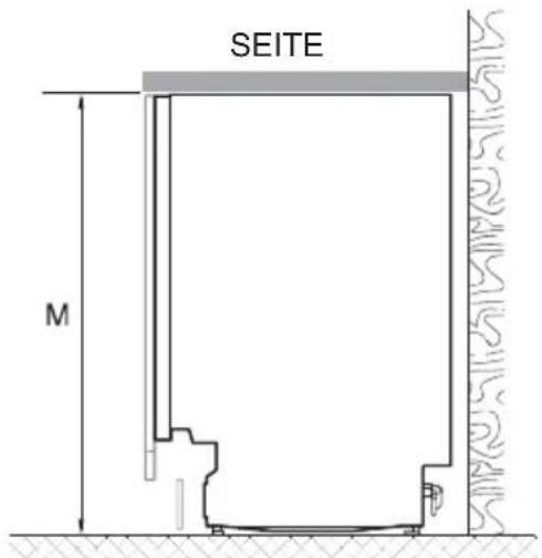 HAIER XH 4C4F1S - Abmessungen der Schränke - 2