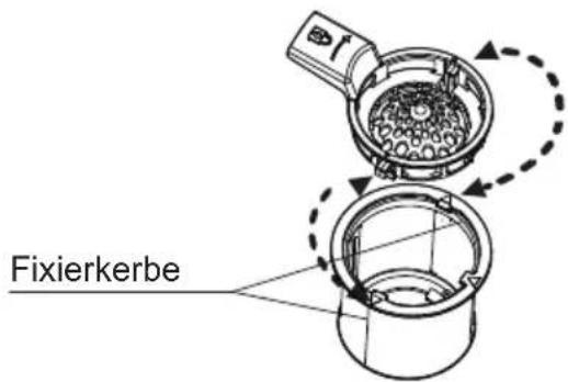 HAIER XH 4C4F1S - Auswechseln des Filters: - 1
