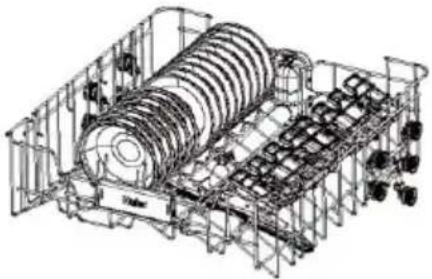 HAIER XH 4C4F1S - Paniers supérieurs - 1