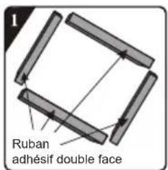 1 Ruban adhésif double face