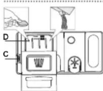 HOTPOINT HA6IB16B2M6L0 - FILLING THE RINSE AID DISPENSER - 1