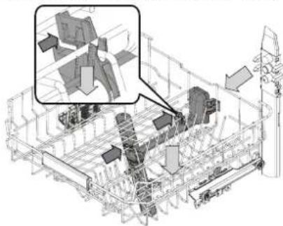 HOTPOINT HA6IB16B2M6L0 - NETTOYER LES BRAS D'ASPERSION - 1