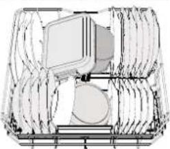 HOTPOINT HA6IB16B2M6L0 - PANIER INFÉRIEUR - 1