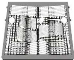 HOTPOINT HA6IB16B2M6L0 - CESTO DOS TALHERES - 1