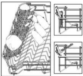 HOTPOINT HA4ID11CS80 - FOLDABLE FLAPS WITH ADJUSTABLE POSITION - 1