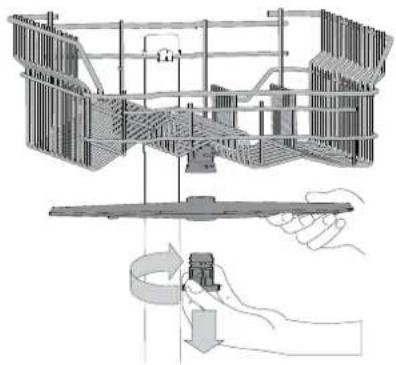 HOTPOINT HA4ID11CS80 - PULIZIA DEI BRACCI ASPERSORI - 1