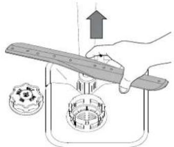 HOTPOINT HA4ID11CS80 - NETTOYER LES BRAS D'ASPERSION - 2