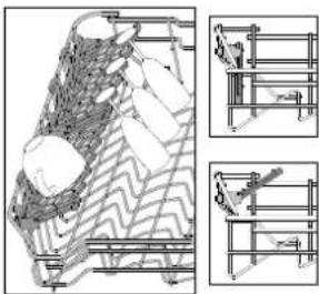 HOTPOINT HA4ID11CS80 - RREGULLIMI I LARTËSISË SË RAFTIT TË SIPËRM - 2