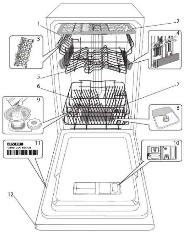 HOTPOINT HA4ID11CS80 - DESCRIZIONE PRODOTTO - 1
