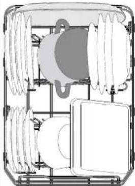 HOTPOINT HA4ID11CS80 - PANIER INFÉRIEUR - 1