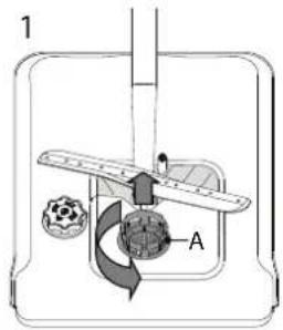 HOTPOINT HA4ID11CS80 - Non utilizzare mai la lavastoviglie priva dei filtri o con i filtri allentati. - 1