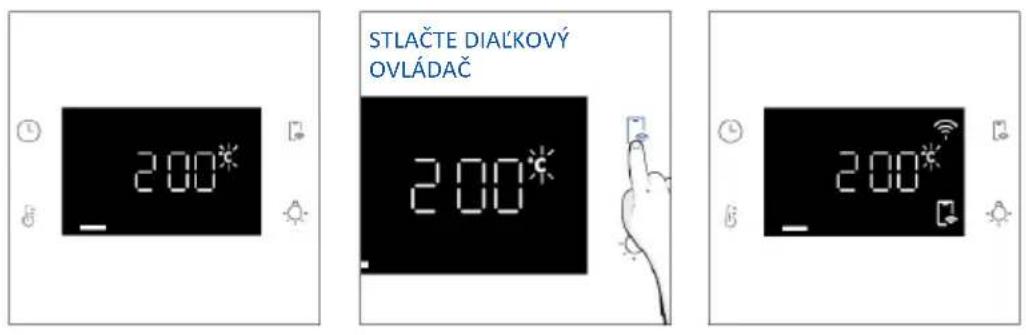 HAIER H6 ID2P5B5EYTB - Ako aktivovat dial'kové ovládanie: - 5