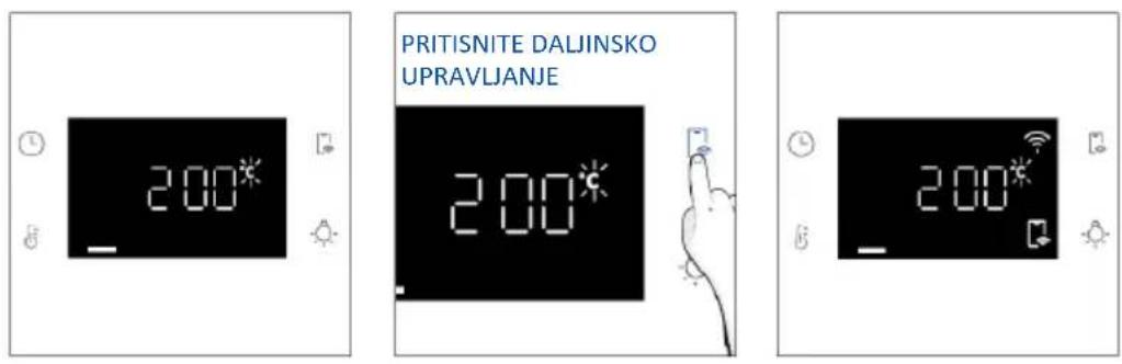 HAIER H6 ID2P5B5EYTB - Kako aktivirati daljinsko upravljanje: - 4