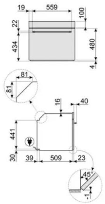 SMEG SF68C1PO - Options - 2
