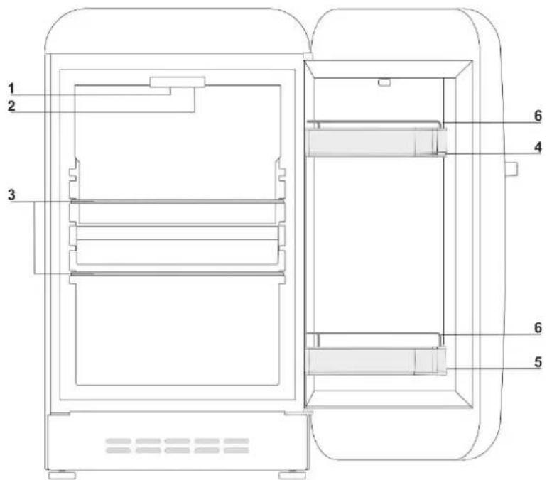 SMEG FAB5LOR6 - DESCRIPTION DU PRODUIT - 1