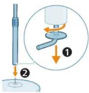 PHILIPS ACP625 - Installing the fan - 1