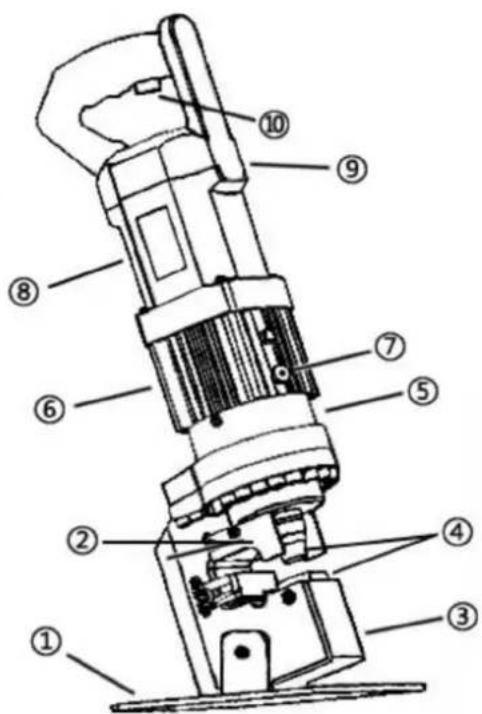 MSW EBAN-1200 - Diagram over dele - 1