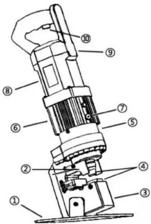 MSW EBAN-1200 - Delar diagram - 1