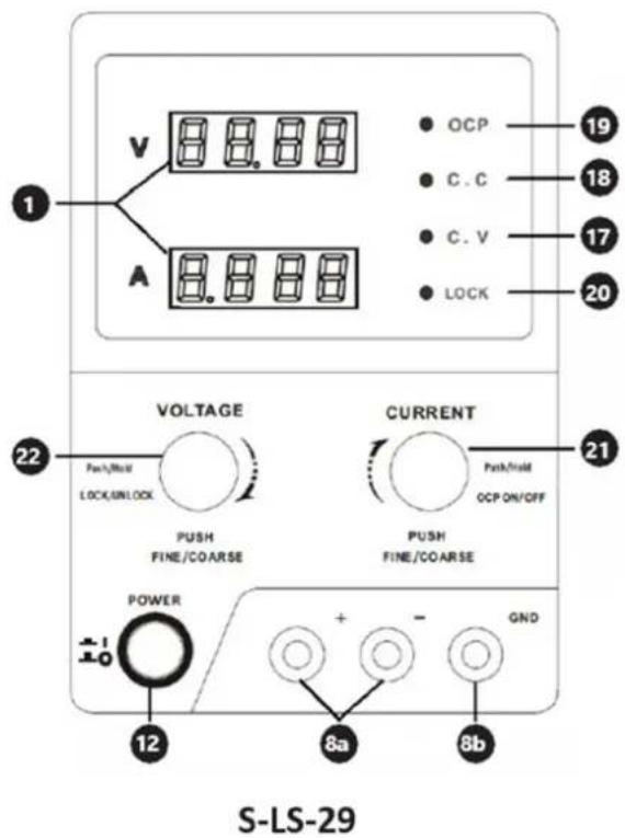 Stamos S-LS-32 - Beskrivelse av enheten - 2