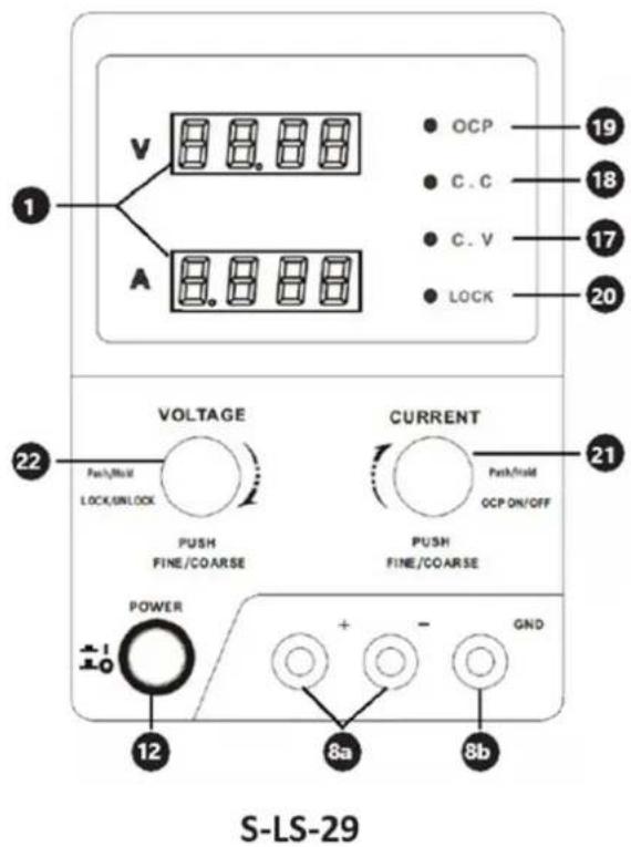Stamos S-LS-32 - Laitteen kuvaus - 2