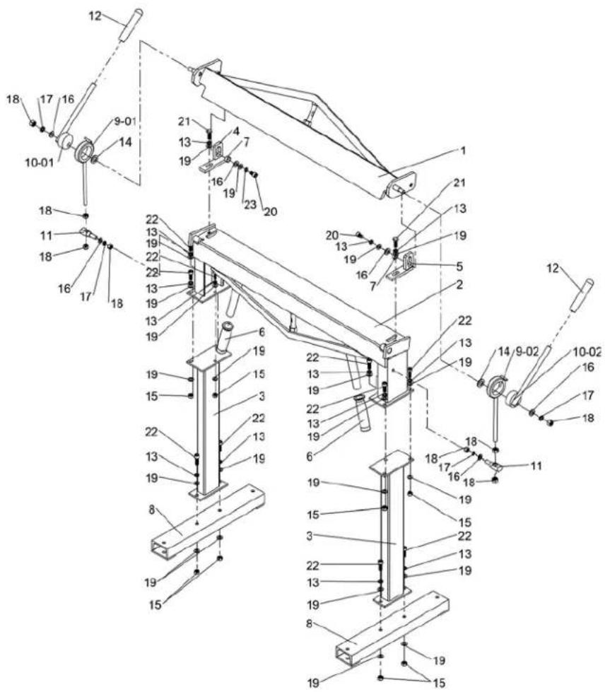 MSW MFW-15910 - OKVARA DELOV - 1