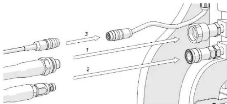 MSW HPM-02 - Koble til den hydrauliske kraftpakken - 1