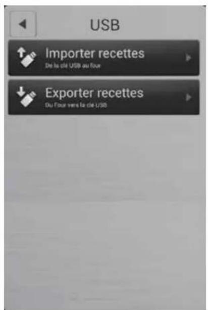 Blodgett BCT-61-61G - Pour importer et exporter des groupes et des fichiers de recettes dans la minuterie de grille avancée - 1