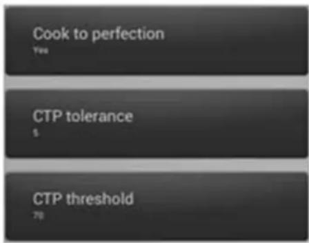 Blodgett BCT-61-61G - Pour démarrer la fonction CTP - 1