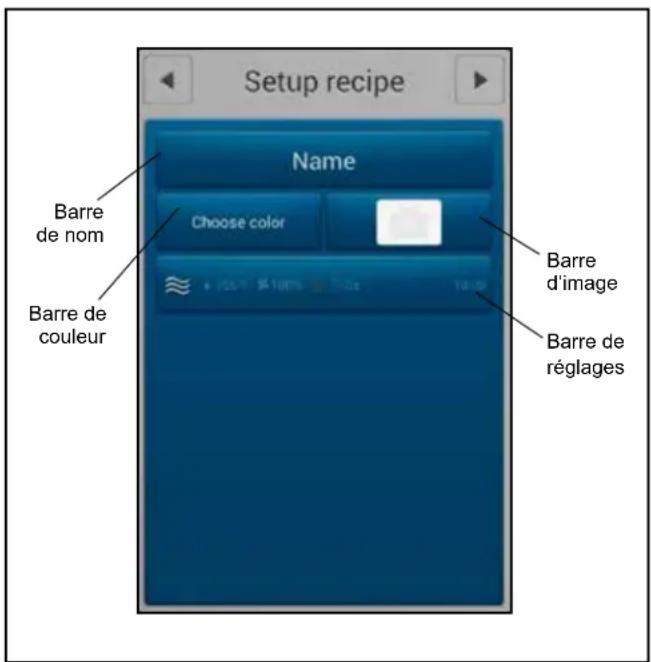 Blodgett BCT-61-61G - Modification d'une recette - 1