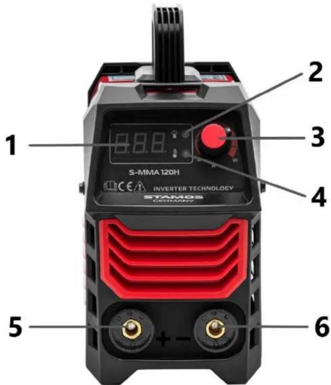 Stamos S-MMA 120H - Produktoversigt - 1