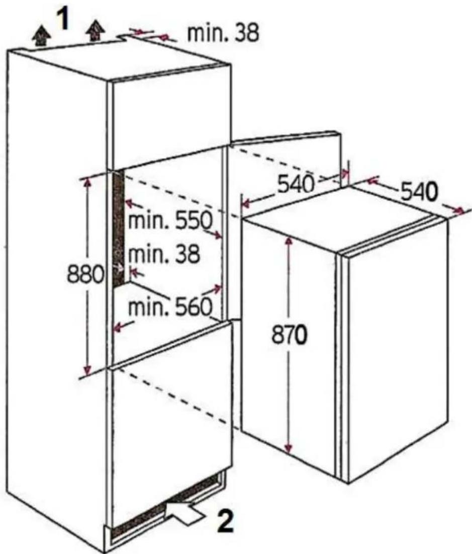PKM KS120.4A++EB - Abmessungen A/B - 1