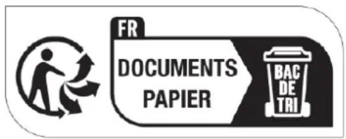 FR DOCUMENTS PAPIER BAC DE TRI