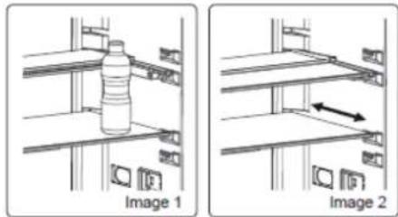 DE DIETRICH DFC6020NA - Foldable half shelf - 1