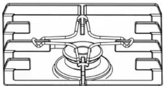 DE DIETRICH DPE4620XF - 2•2 - RECIPIENTS POUR BRULEURS GAZ : - 1